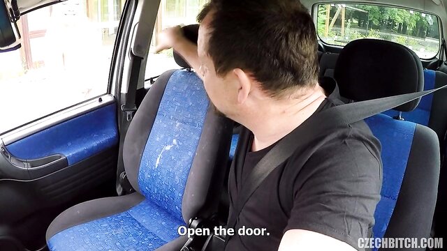 Anna Rey - czech slut anna rey gets banged in a car in public Bang