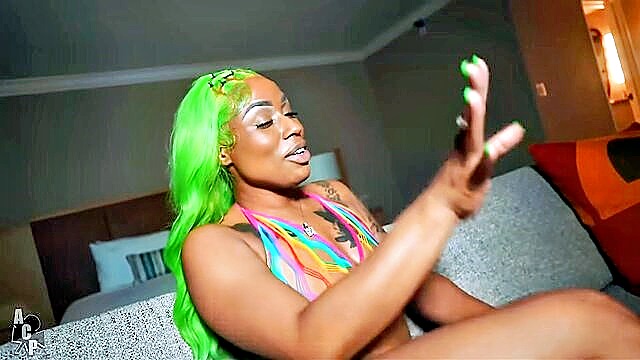 ebony, hd porn 1080p, big dick - clown destroys big ass