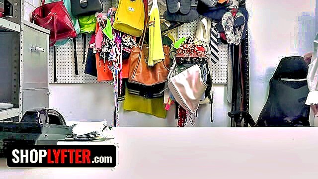 teen sucks security cock : ShopLyfter