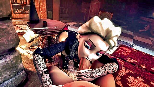 queen elsa hentai : Affect3D Official