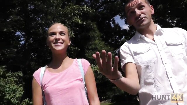hunt4k sweet cunny blonde : Hunt4K