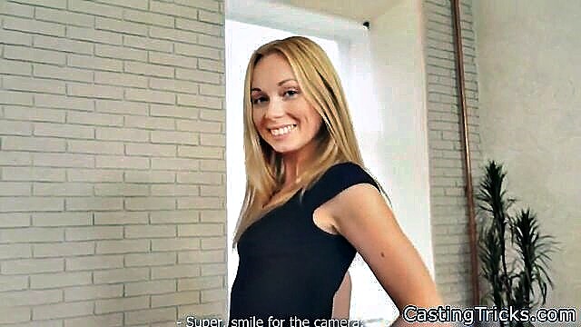 european, babe, cumshot - smalltitted eurobabe fakecasting