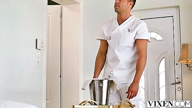 Alberto Blanco, Angelina Robihood - hotel vixen blowjob Vixen