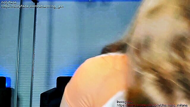 Charming Milana - russian hot girl cums Charming Milana