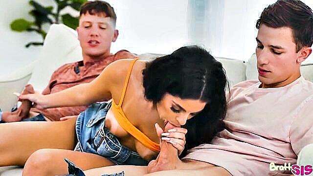 teen, pushittothelimit, angel gostosa - angel gostosa threesome
