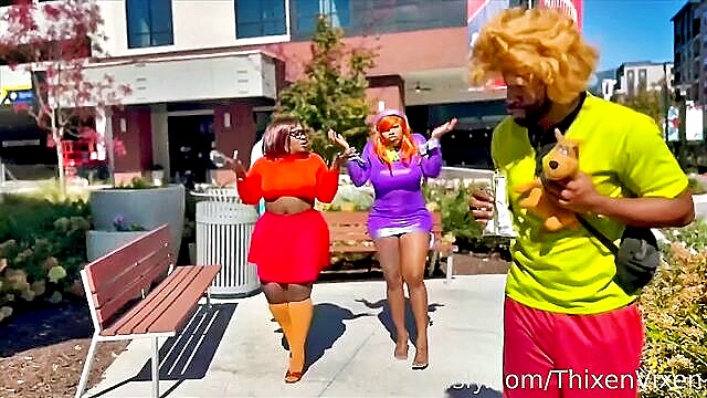 big tits, fat, ebony - daphne and velma porn