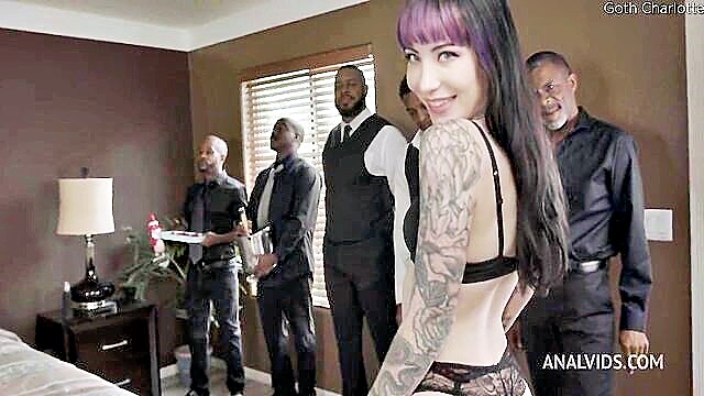 Charlotte Sartre, Geri, Inge - charlotte sartre double anal