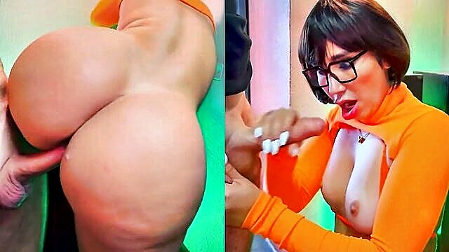 blowjob, amateur, cumshot - annabgo velma pov