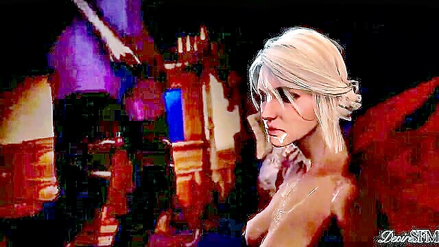fuck, the witcher, highdefinition - yennefer de vengerberg futa