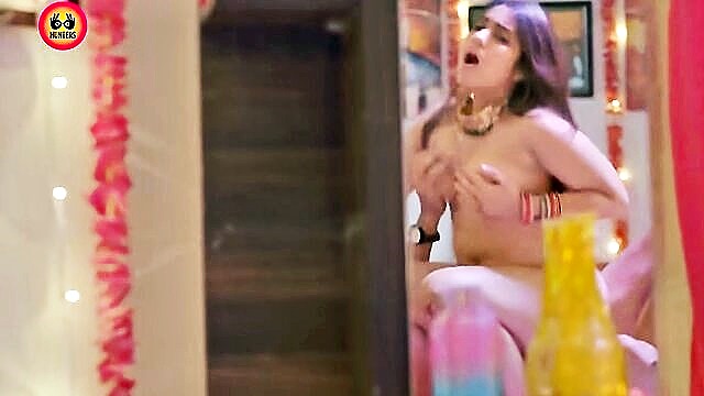 brunette, indian, hq porn - jalan hunters web series