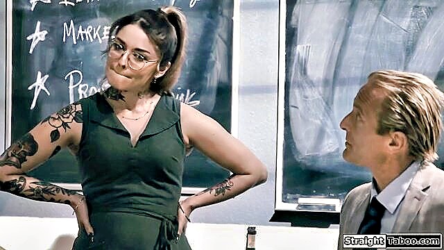 Vanessa Vega - old and young teacher fuck