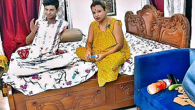 anal, licking, dildo - indian teenie threesome