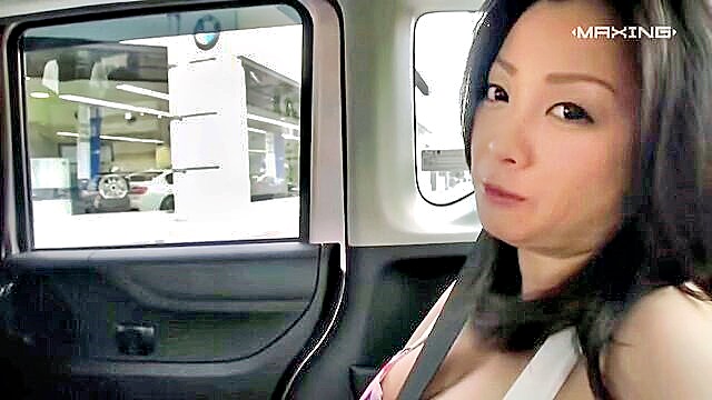 big ass, japanese, big tits - minako bukkake video