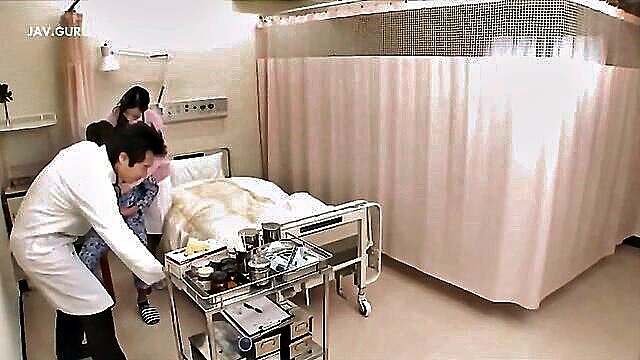 cumshot, group sex, masturbation - nurse cum dgs