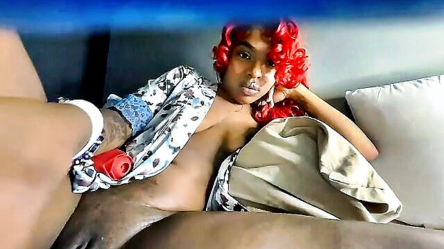 amateur, ebony, homemade - lexxiibo ebony pussy lick