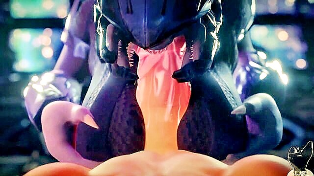 animation, monster, hell - xenomorph porn video