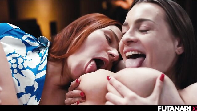 Josephine Jackson, Clemence Audiard - smoking futa big dick Futanari