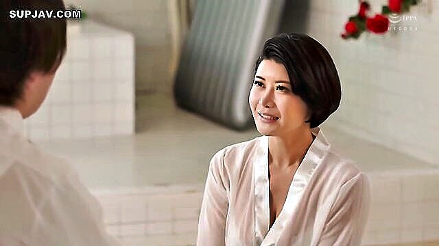 blowjob, mature, asian - yuuri oshikawa handjob