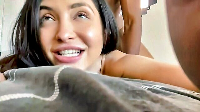anal, cumshot, asian - hot brunette anal fuck