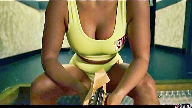 bald pussy, athletic, ballerina - megan fiore big tits