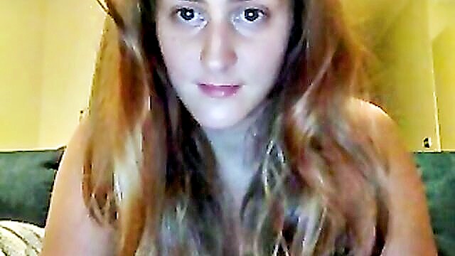 teens +18, solo, redhead - redhead teen solo show