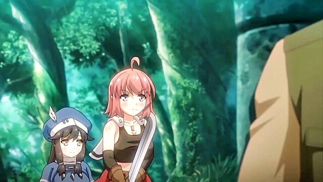 fantasy, horny, dungeon - busty elf hentai