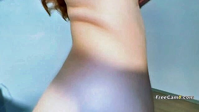 deepthroats, freecam8, blowjob - ginger girl sucks cock