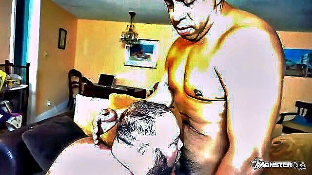 stud, blowjob, tattoo - huge cock blowjob rock hard