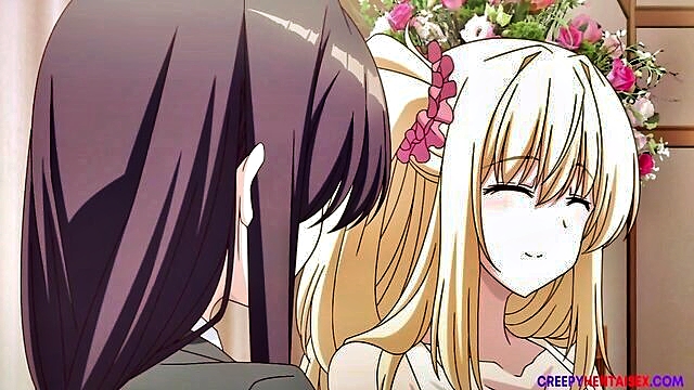 18 tits, cartoon, ass 18 - two horny lesbians