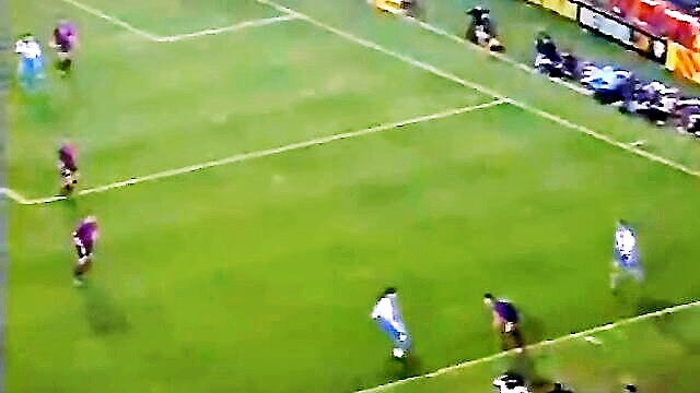 blonde, funny, streaker - and she scores and she scores