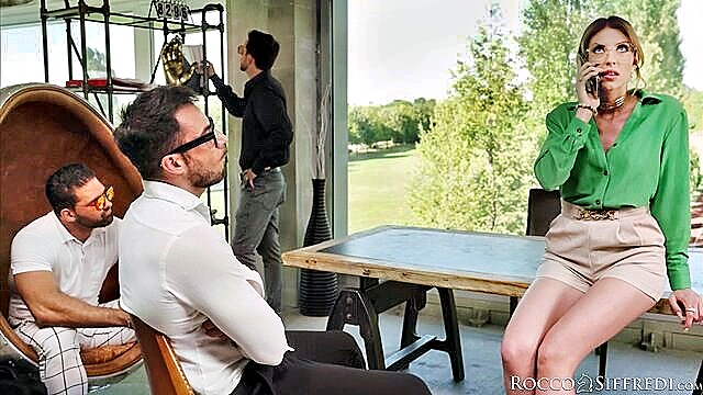 Lorenzo Viota - glasses clankingporn Rocco Siffredi