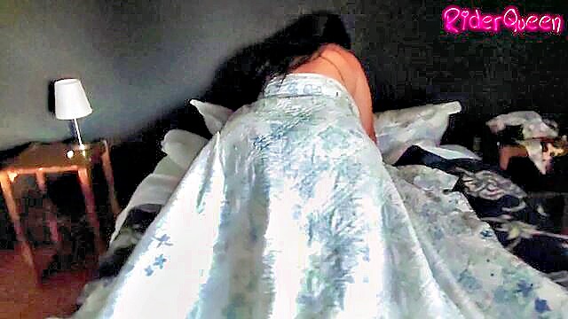 amateur bbw, in bed, bbw - bbw homemade threesome in bed