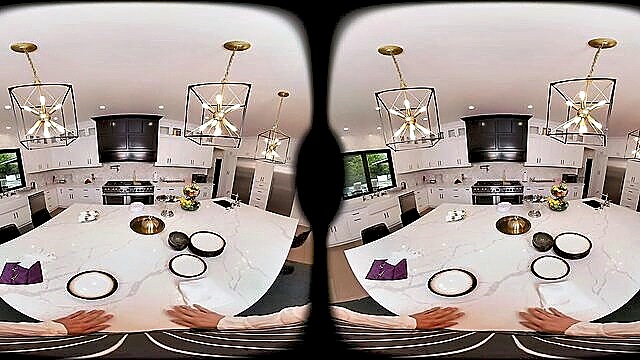 Lauren Phillips, Sarah Arabic, Ashlyn Peaks - virtual reality orgy with hot babes