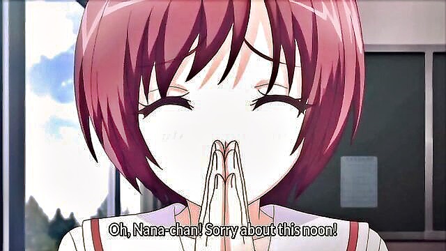 busty teen, uniform, schoolgirl - anime busty train fuck