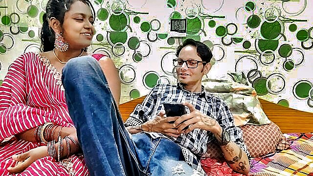 bbw hindi, hindi bbw, first time indian - desi stepmom and stepson share cum