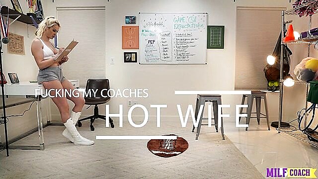 milf, wife, housewife - coachs hot wife crowdedkova