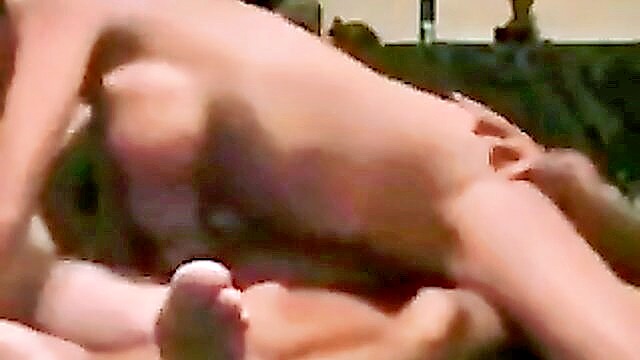 threesome, doggy, blowjobs - blondie pleases two dicks in threesome