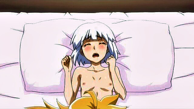 huge tits, schoolgirl, strapon - lesbian hentai orgy kyouka 2