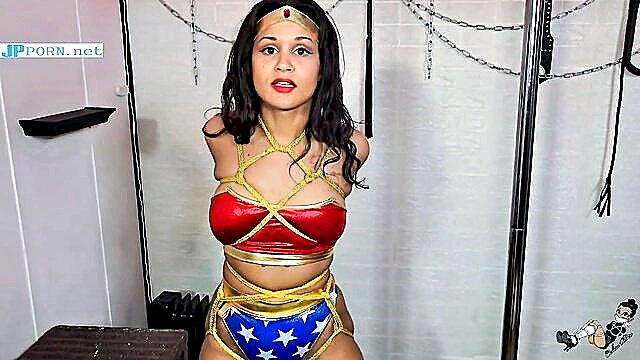 christina carter, peril, superheroine - wonder woman sex scene