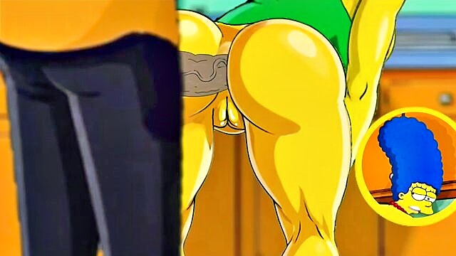 cheating, anal, big ass - marge n nap fuck