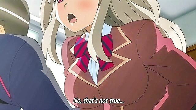 schoolgirl, pigtails, blonde - mind control hentai teenกหญ