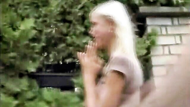 czech av outdoor blowjob : Czech AV