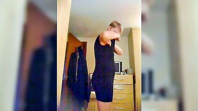 matures, stripping, hidden camera - chubby mom try dresses