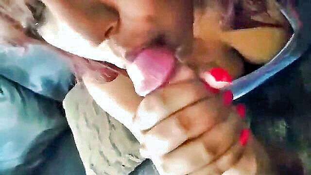Desi - desi slut swallows cum