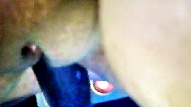 fat and bbw, car, insertion - mature wife rides gear shifter