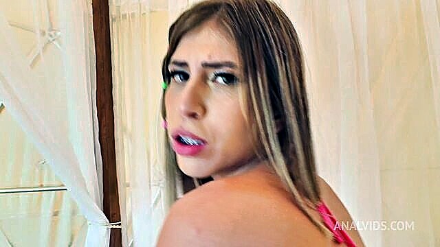white anal, in public, anal - jazmine white anal