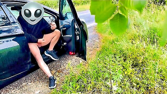 Naked_Walker - public jism on the road