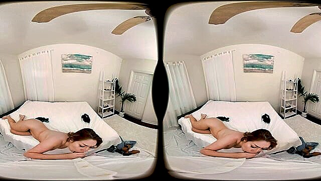 pov, blowjob, big tits - busty redhead vr porn