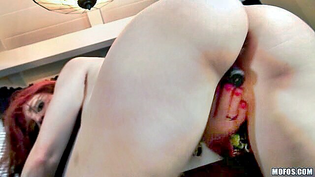 kitchen, pussy licking, table - shesafreak veronica ricci
