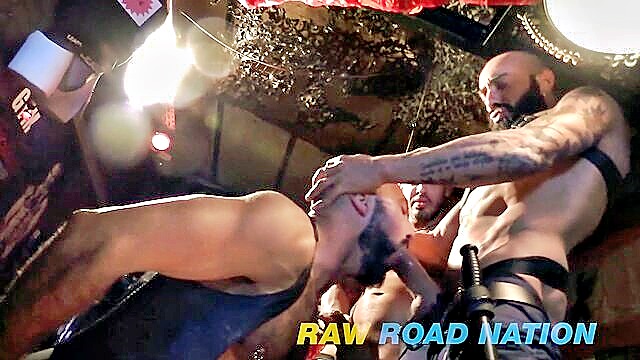 big dick, gay bareback, rawroadnation - lovetranssex top hole domination
